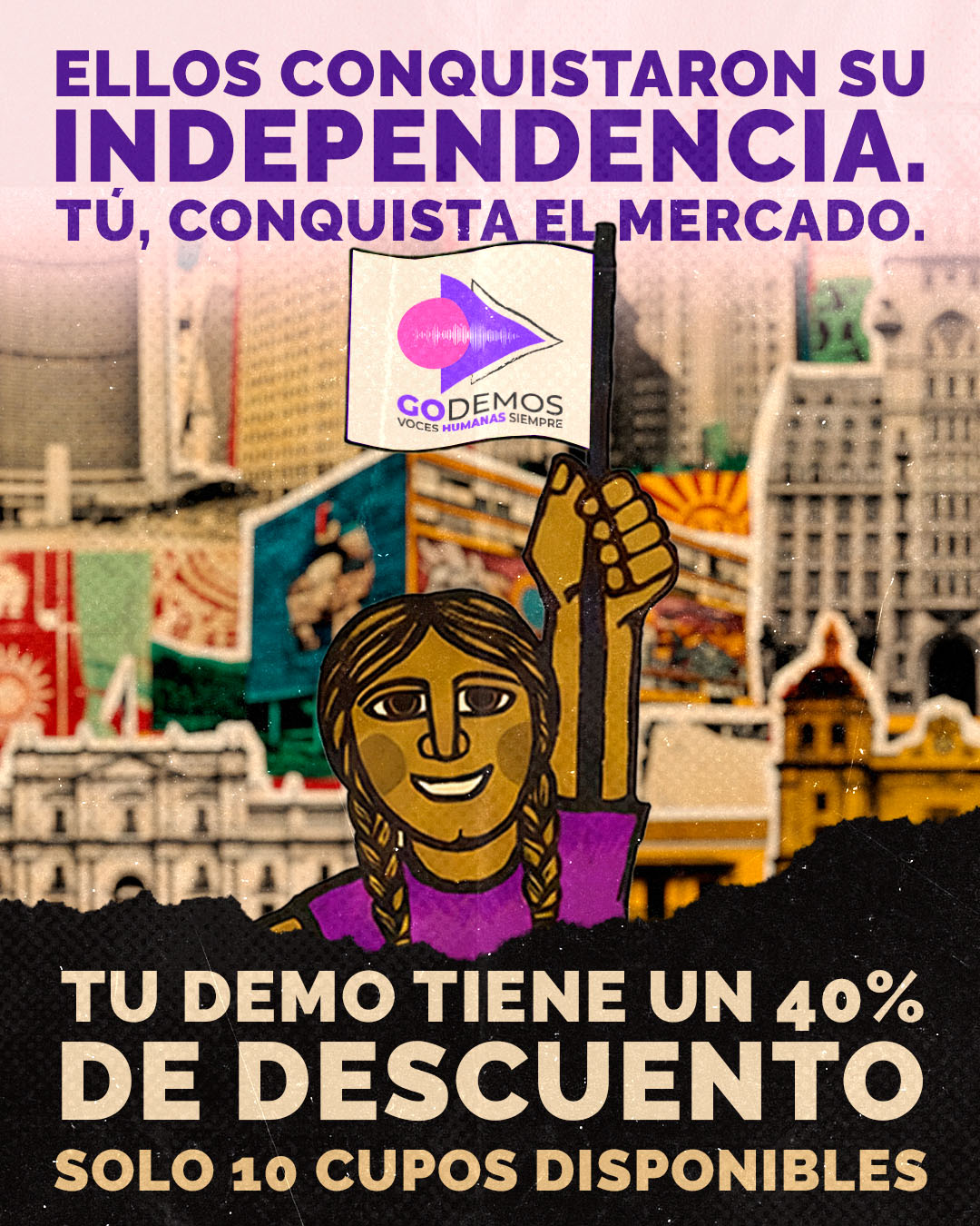 Tu demo tiene un 40% de descuento