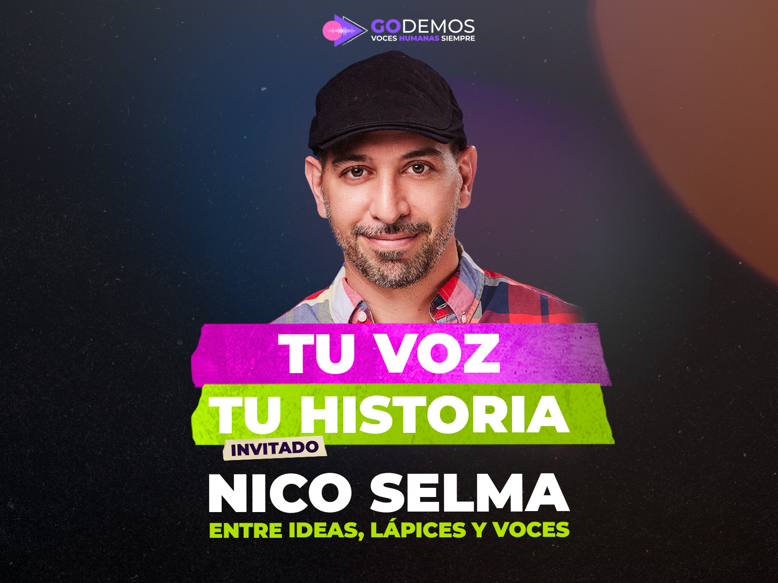 Sesión en vivo del webinar Tu voz, tu historia