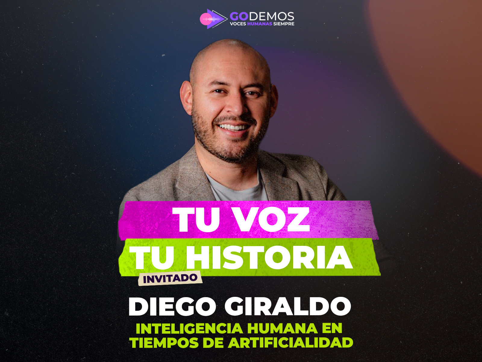 Sesión en vivo del webinar Tu voz, tu historia